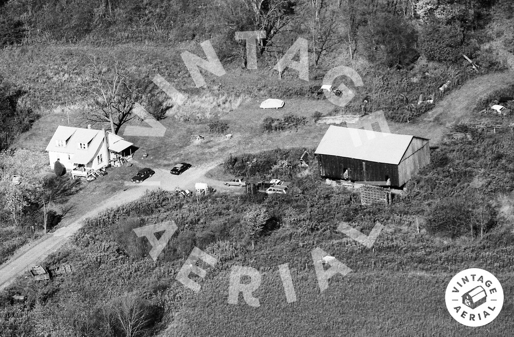 Vintage Aerial Pennsylvania Mifflin County 1987 6XMI9