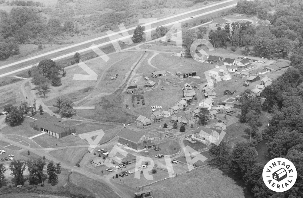 Vintage Aerial Pennsylvania Bedford County 1982 129HBE16
