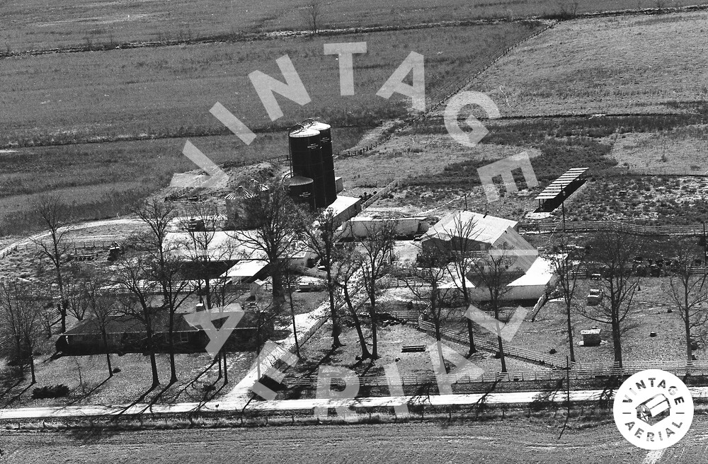 Vintage Aerial Missouri Stoddard County 1975 21HST4