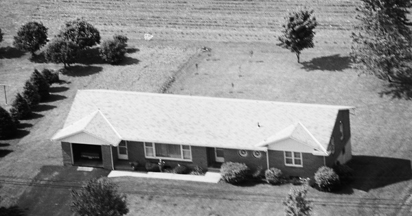 Vintage Aerial photo from 1980 in Centre County, PA