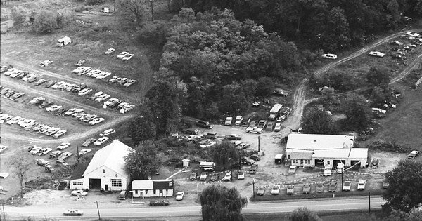 Vintage Aerial photo from 1972 in Snyder County, PA