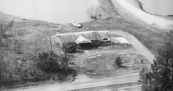 Vintage Aerial photo from 1983 in Shelby County, AL