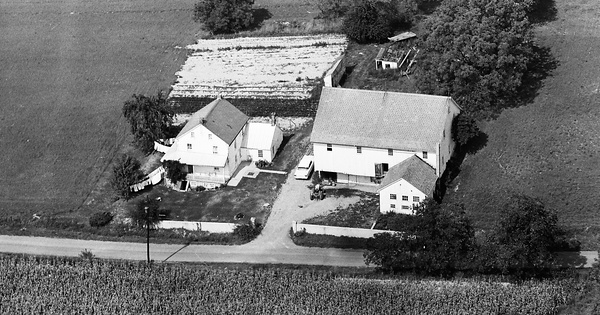 Vintage Aerial photo from 1963 in Lancaster County, PA
