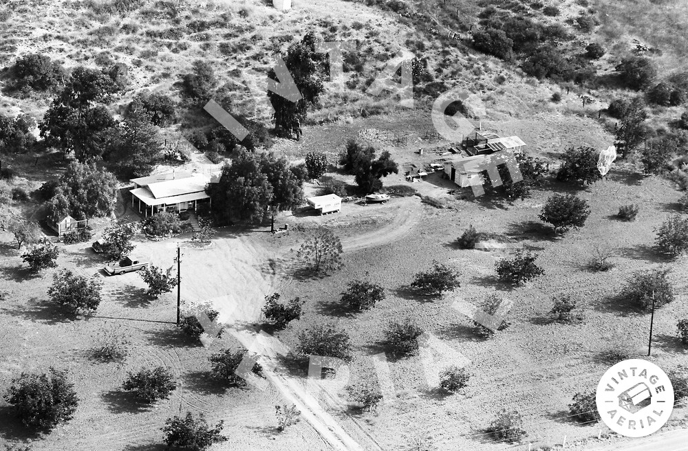 Vintage Aerial California Orange County 1967 4XOR6