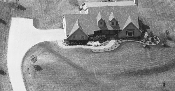 Vintage Aerial photo from 1994 in Fond du Lac County, WI