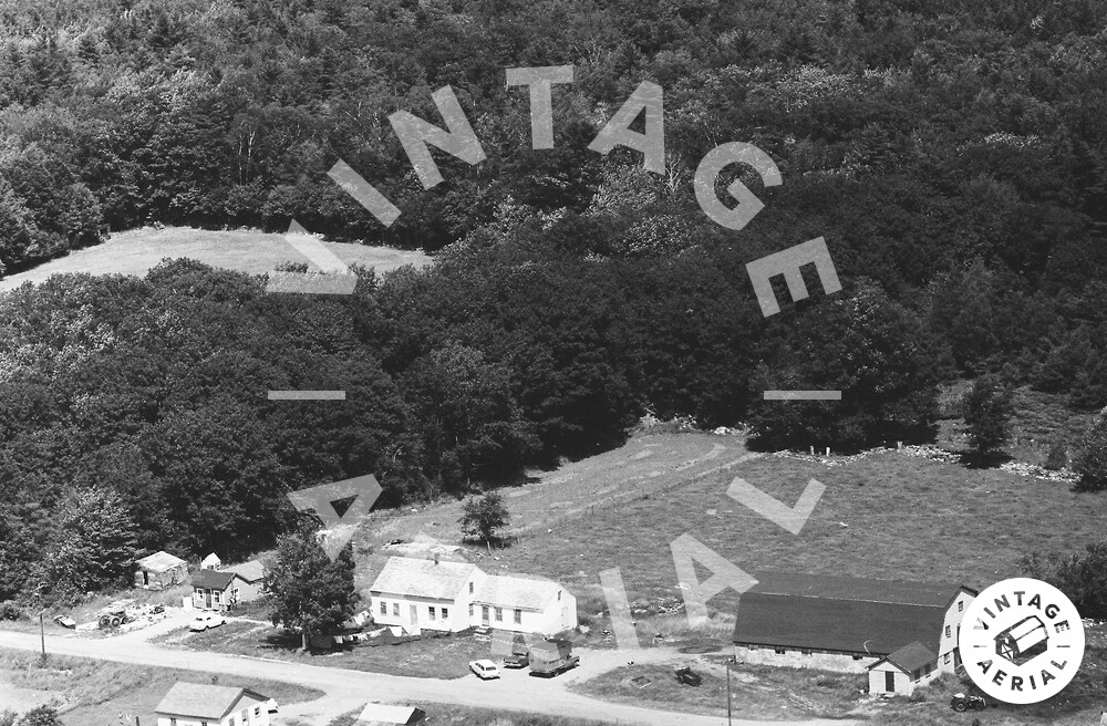 Vintage Aerial Maine Lincoln County 1966 33PLI7