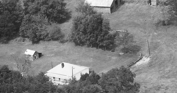 Vintage Aerial photo from 1991 in Polk County, TN