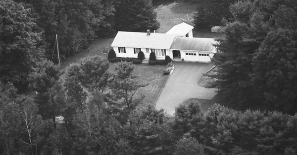 Vintage Aerial photo from 1996 in Kennebec County, ME