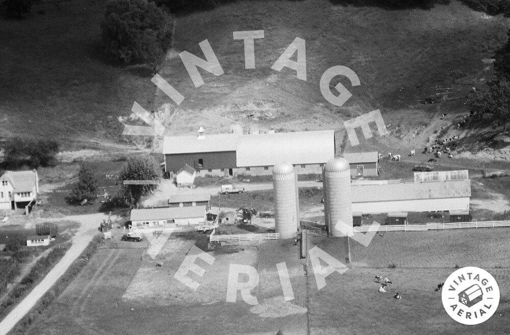 Vintage Aerial Wisconsin Trempealeau County 1979 45ITR4