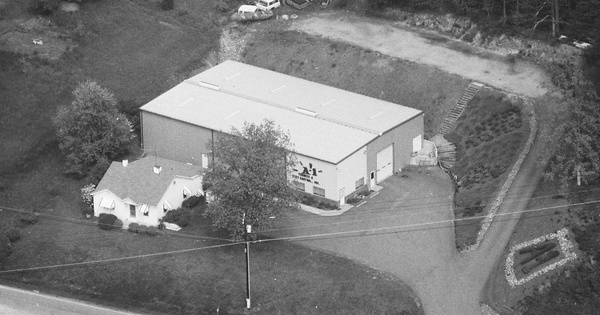 Vintage Aerial photo from 1987 in Caldwell County, NC