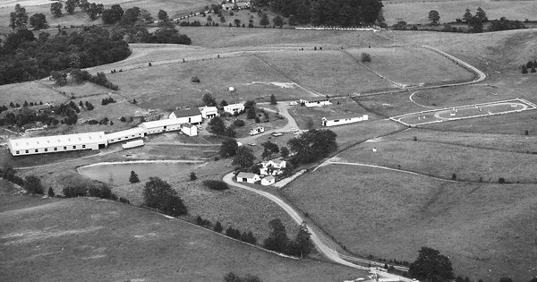 Vintage Aerial photo from 1977 in Augusta County, VA