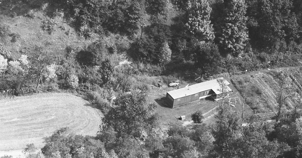 Vintage Aerial photo from 1985 in Braxton County, WV