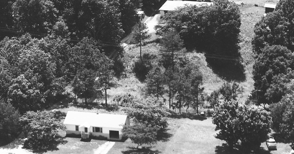 Vintage Aerial photo from 1983 in Madison County, AR