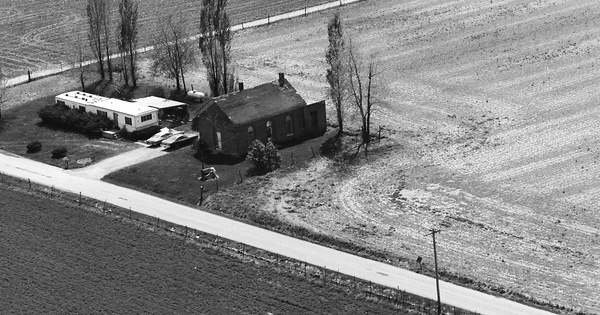 Vintage Aerial photo from 1986 in Decatur County, IN