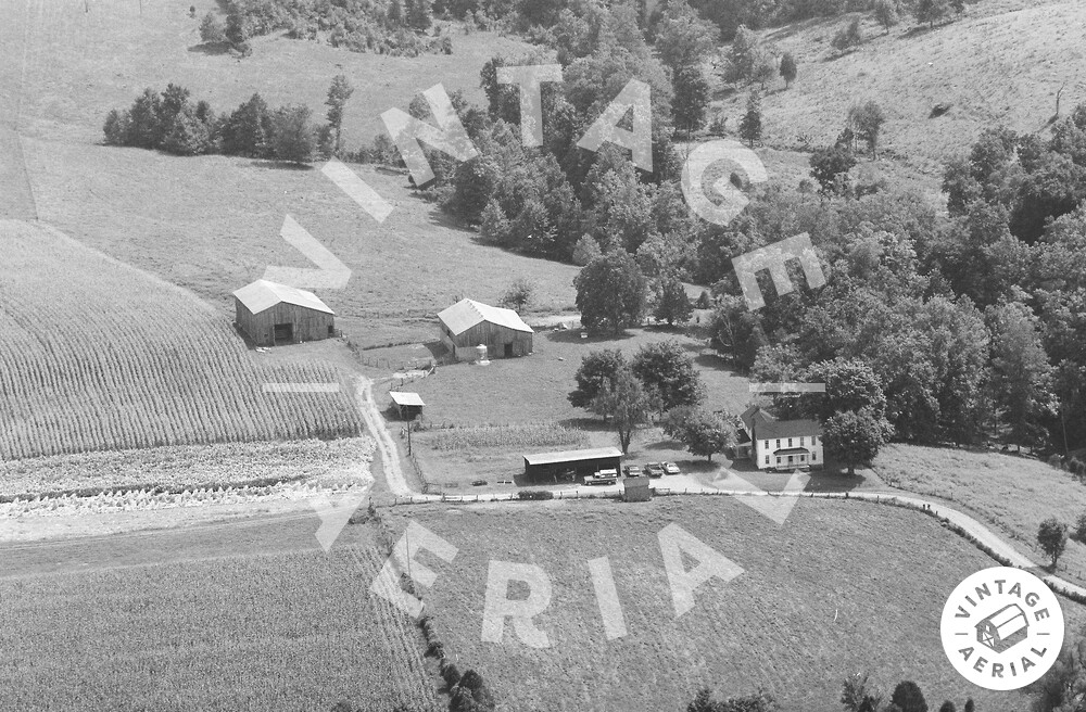 Vintage Aerial Kentucky Adair County 1979 70OAD28