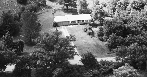 Vintage Aerial photo from 1981 in Kalamazoo County, MI
