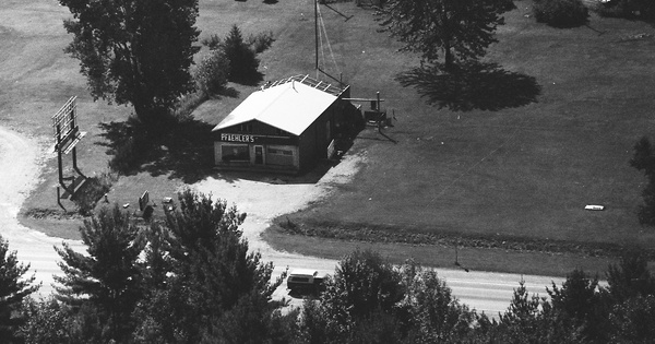 Vintage Aerial photo from 1992 in Arenac County, MI