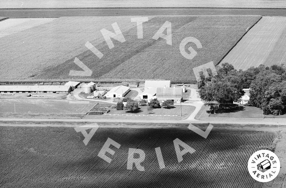 Vintage Aerial Minnesota Faribault County 1977 66MFA19