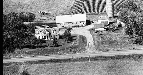 Vintage Aerial photo from 1968 in Murray County, MN