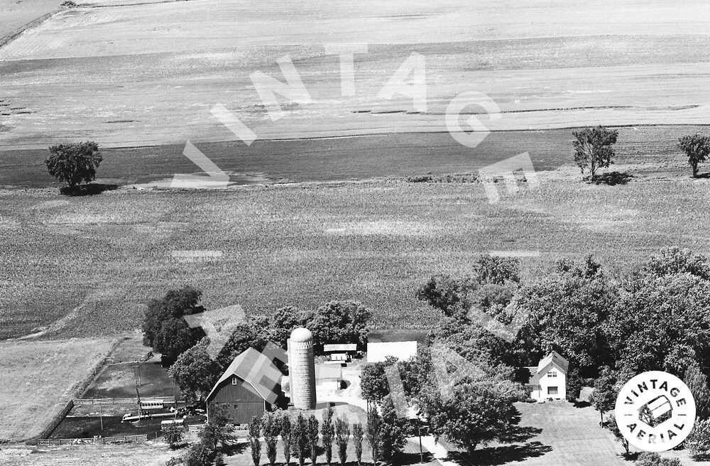 Vintage Aerial Minnesota McLeod County 1967 24MMCL27