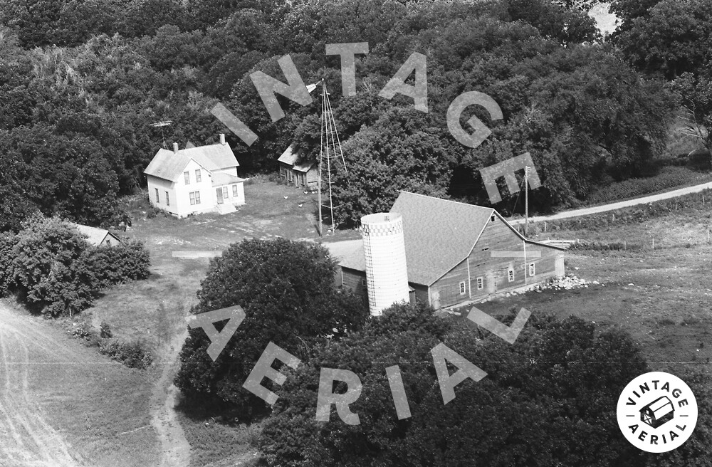 Vintage Aerial Minnesota Meeker County 1970 35PME27