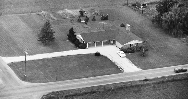 Vintage Aerial photo from 1982 in Howard County, IN