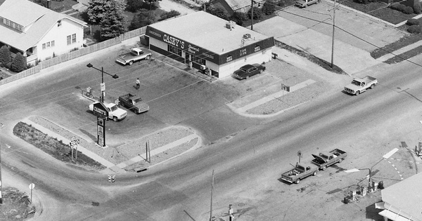 Vintage Aerial photo from 1984 in Leavenworth County, KS