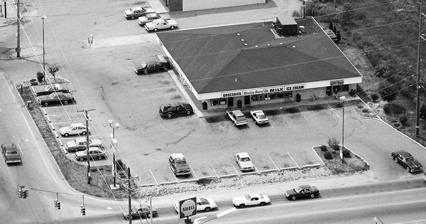 Vintage Aerial photo from 1984 in Eaton County, MI