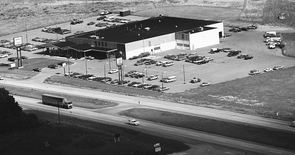 Vintage Aerial photo from 1975 in Eaton County, MI