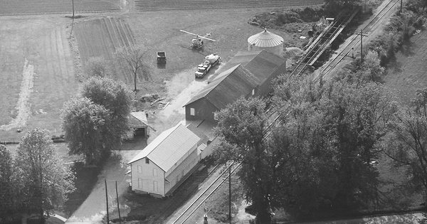 Vintage Aerial photo from 1979 in Carroll County, MD