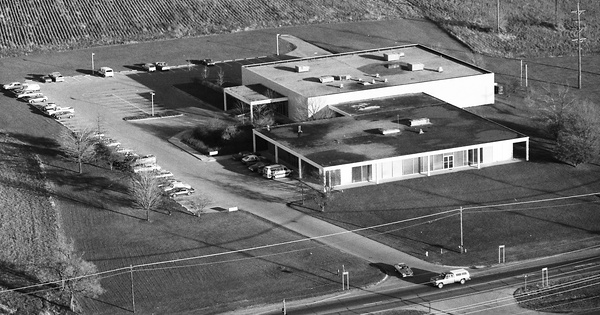 Vintage Aerial photo from 1984 in Johnson County, IN