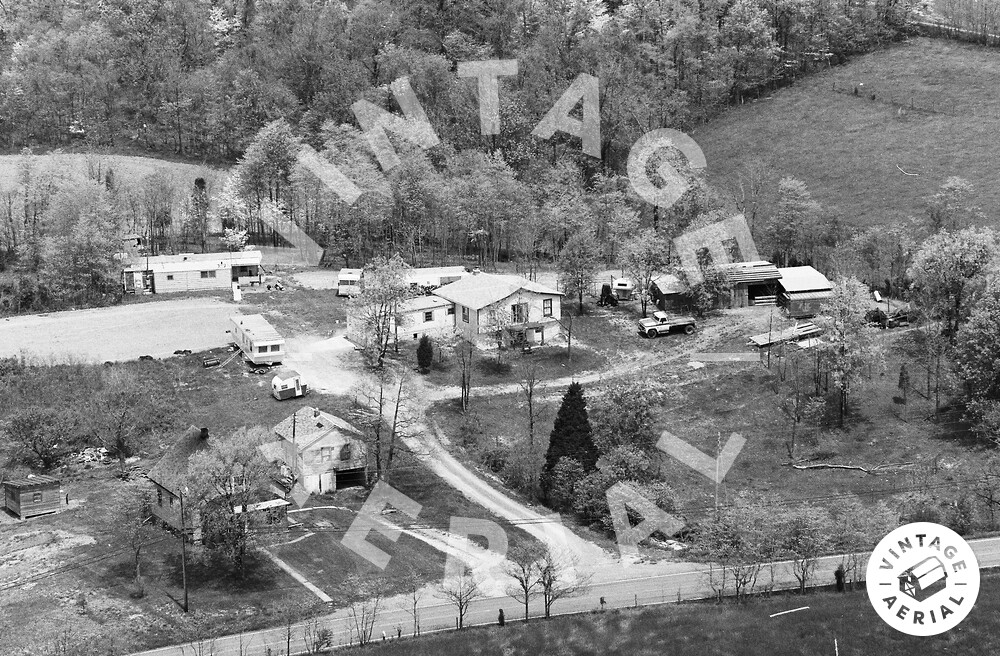 Vintage Aerial Kentucky Meade County 1979 38OME17