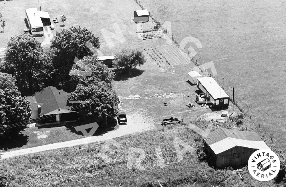 Vintage Aerial Kentucky Hopkins County 1980 34SHO31