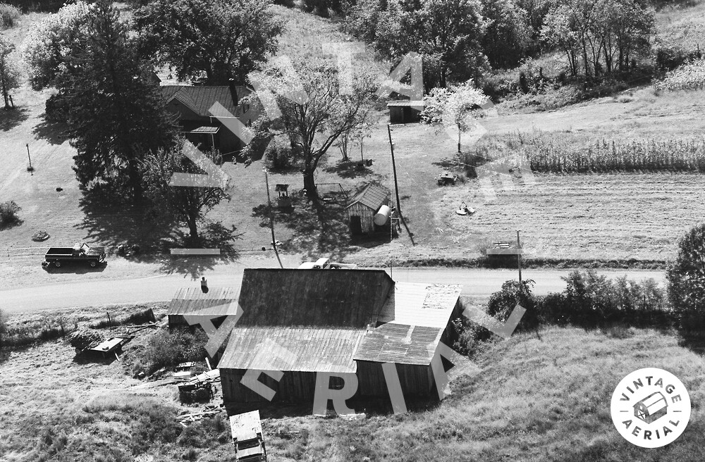 Vintage Aerial Kentucky Robertson County 1980 6SRO36