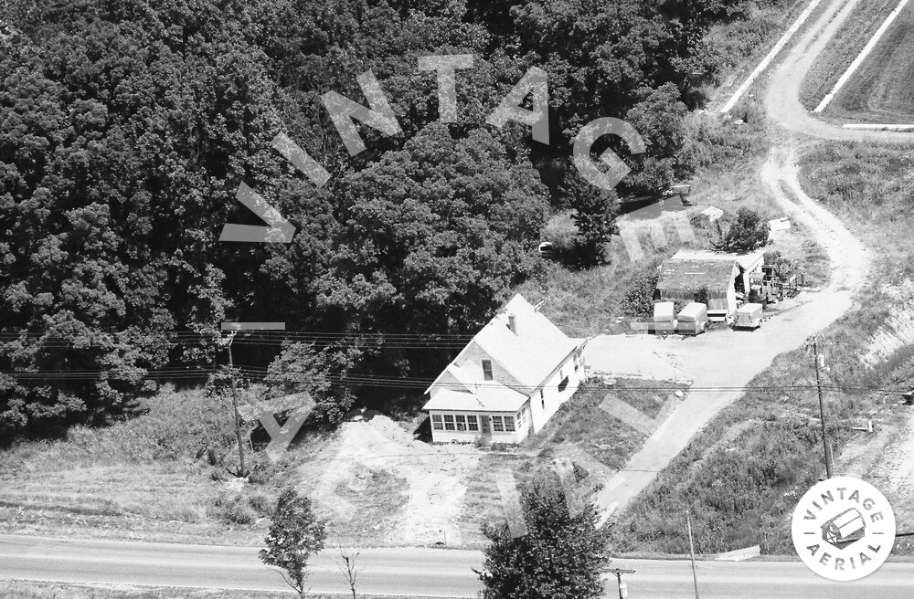 Vintage Aerial Indiana Scott County 1986 41SSC15