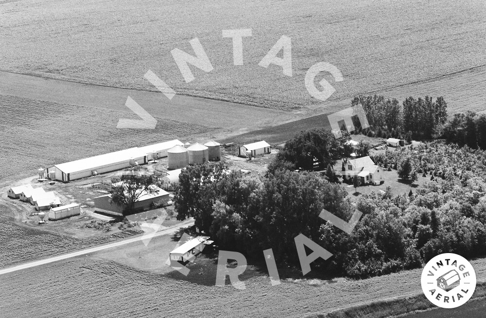 Vintage Aerial Minnesota Renville County 1983 30GRN14