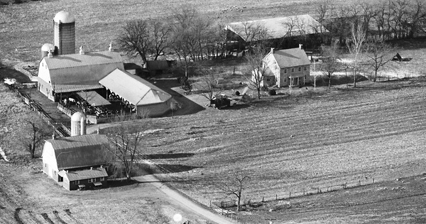 Vintage Aerial photo from 1979 in Washington County, MD