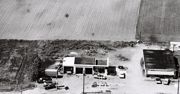 Vintage Aerial photo from 1972 in Washington County, MD