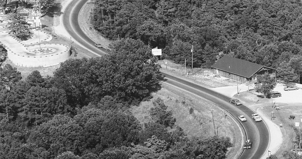 Vintage Aerial photo from 1985 in Carroll County, AR