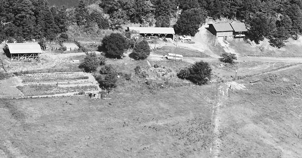 Vintage Aerial photo from 1985 in Sebastian County, AR