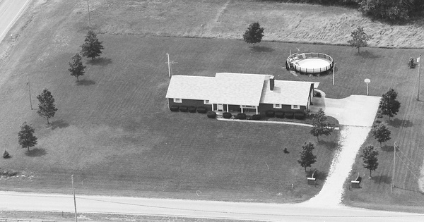 Vintage Aerial photo from 1995 in Marion County, OH