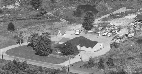 Vintage Aerial photo from 1989 in Mahoning County, OH