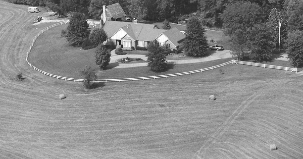 Vintage Aerial photo from 1998 in Williamson County, TN