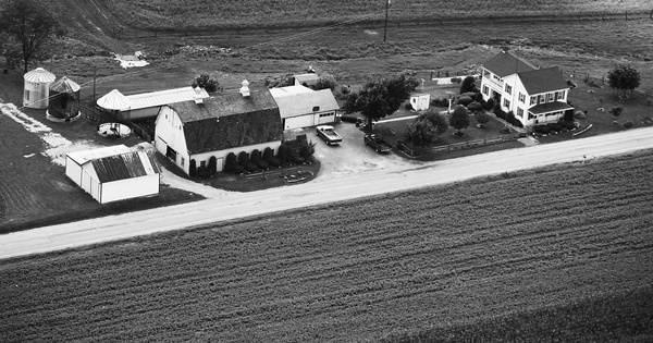 Vintage Aerial photo from 1992 in Adams County, PA