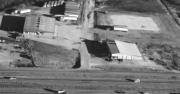 Vintage Aerial photo from 1988 in Rankin County, MS