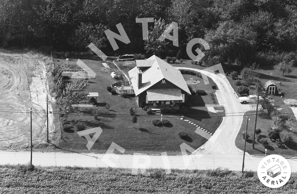 Vintage Aerial Missouri Buchanan County 1982 49JBU10