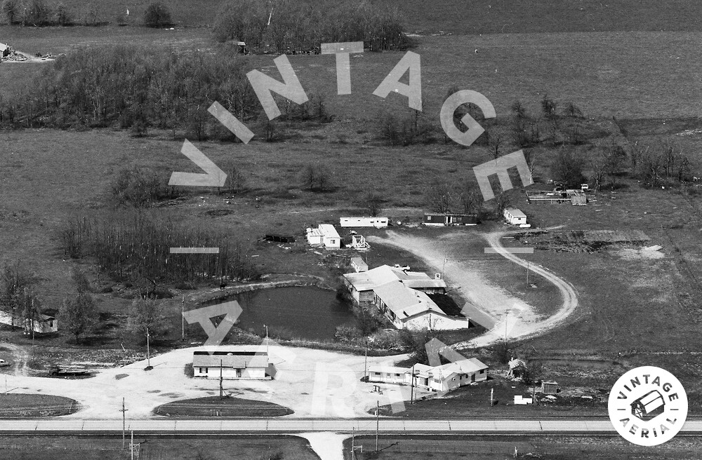 Vintage Aerial Missouri Barry County 1988 23LBA27