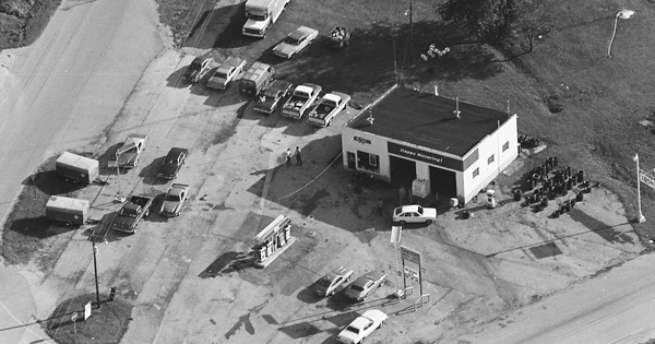 Vintage Aerial photo from -1986 in Perry County, TN