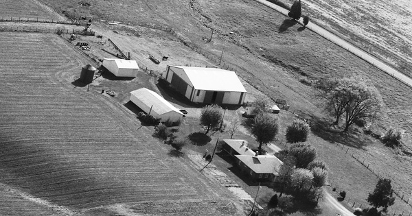 Vintage Aerial photo from 1988 in Jersey County, IL