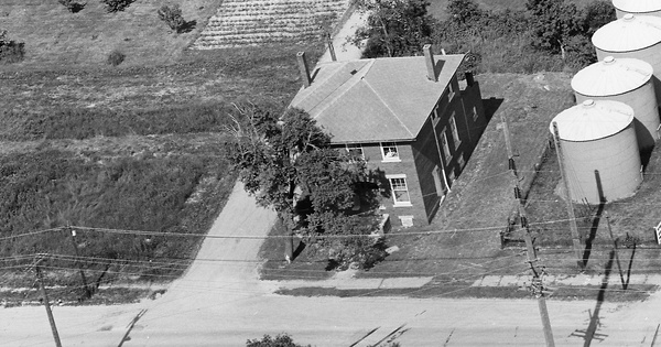 Vintage Aerial photo from 1969 in Vermilion County, IL